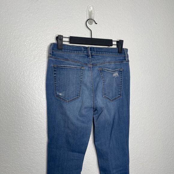 Pacsun Womens Jeans Size 27 Jeggings Denim Blue Light Wash Distressed - Picture 15 of 16